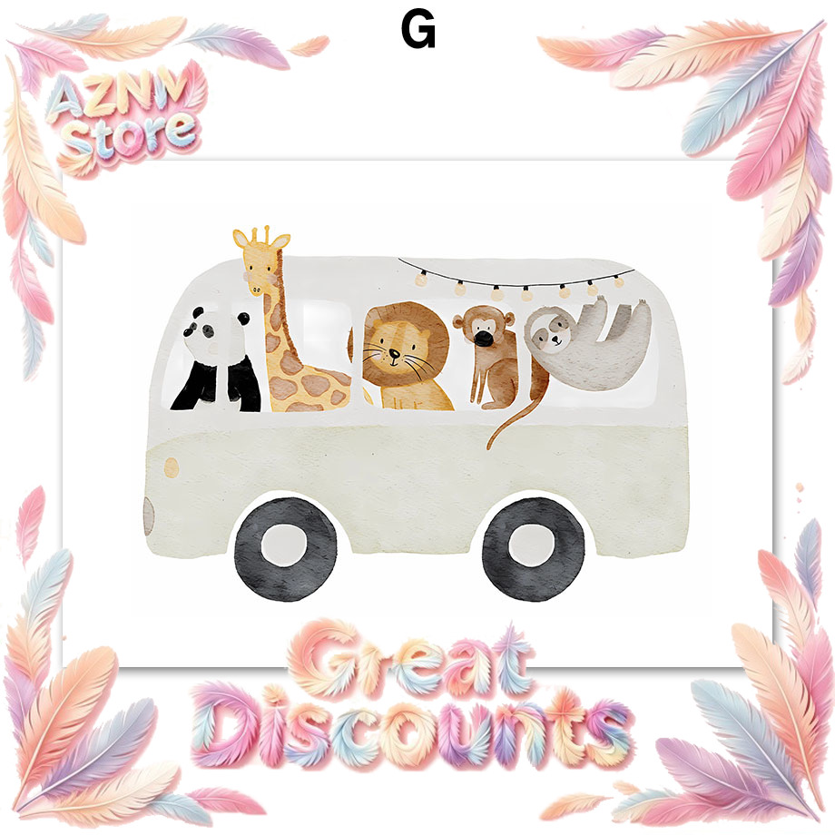 Baby Nursery Posters - Poster dan Cetakan Seni Dinding Kanvas