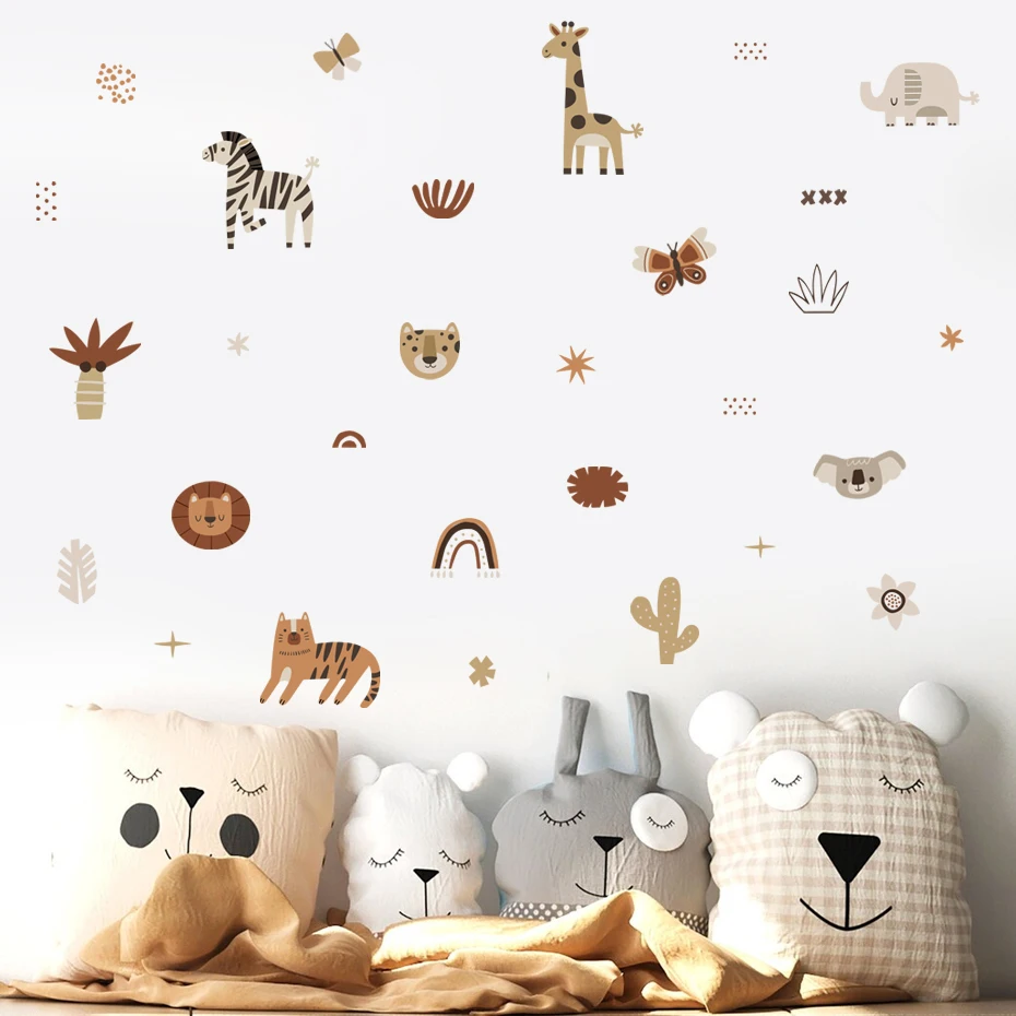 Baby Nursery Wallpaper - Stiker dinding kamar anak-anak, stiker dekorasi