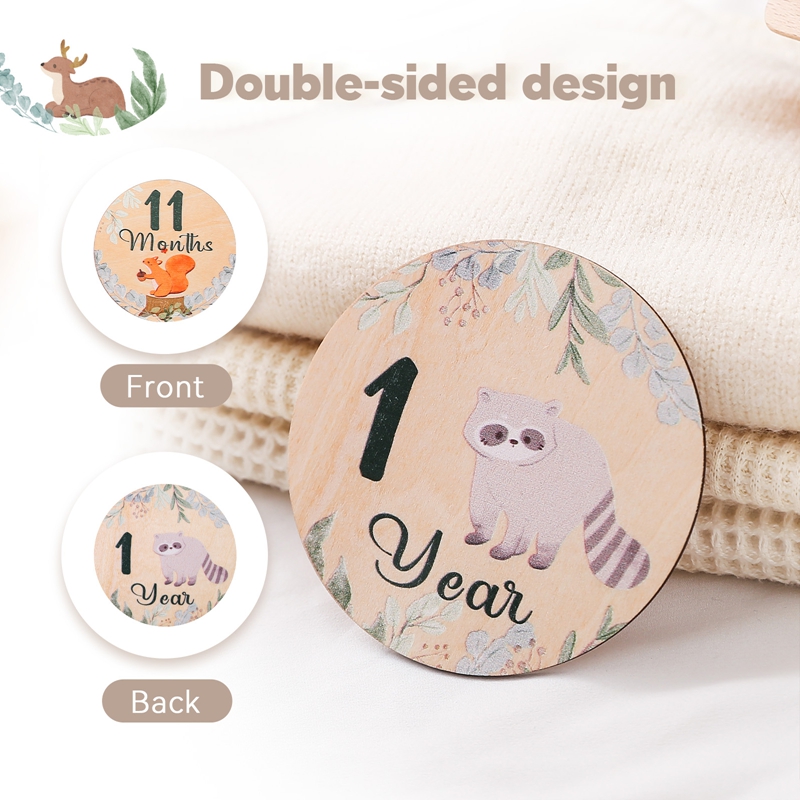 Kartu kayu untuk pertumbuhan b - Milestone Card Set ulasan dan harga
