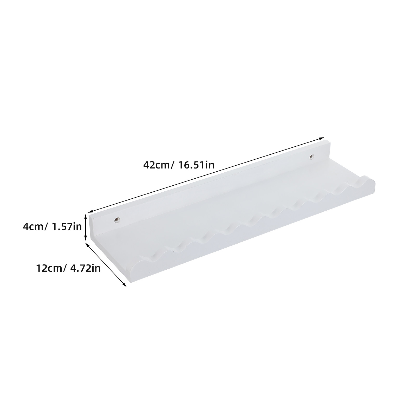 2 Buah Rak Buku Gantung untuk  - Baby Nursery Floating Shelves ulasan dan harga