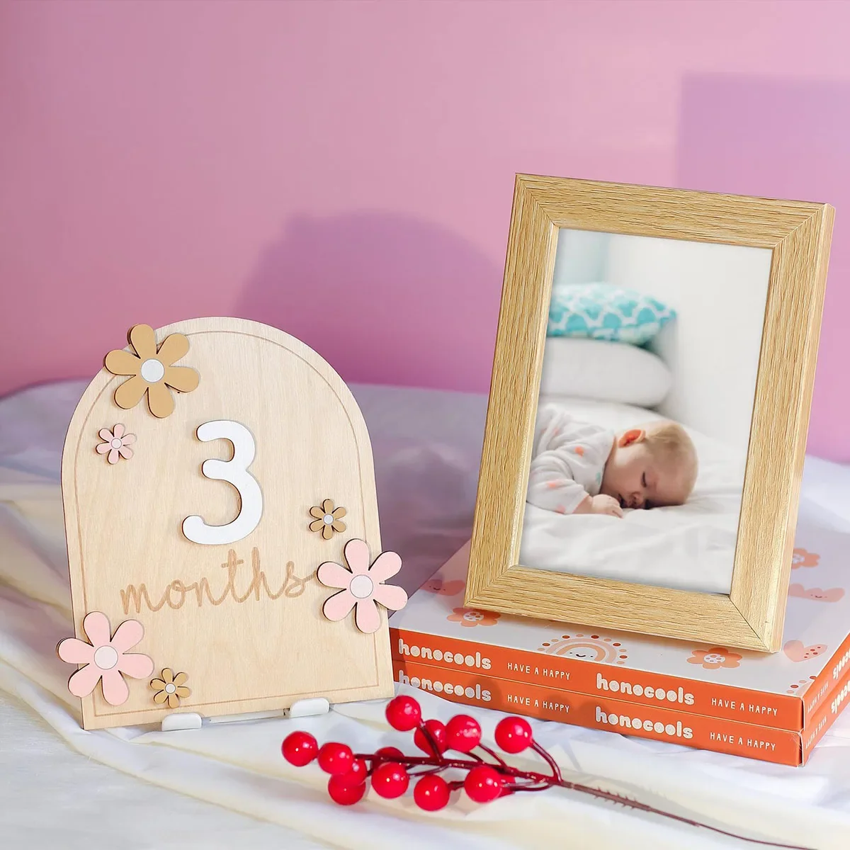 Kartu Tonggak Bulanan Bayi Kay - Milestone Card Set ulasan dan harga