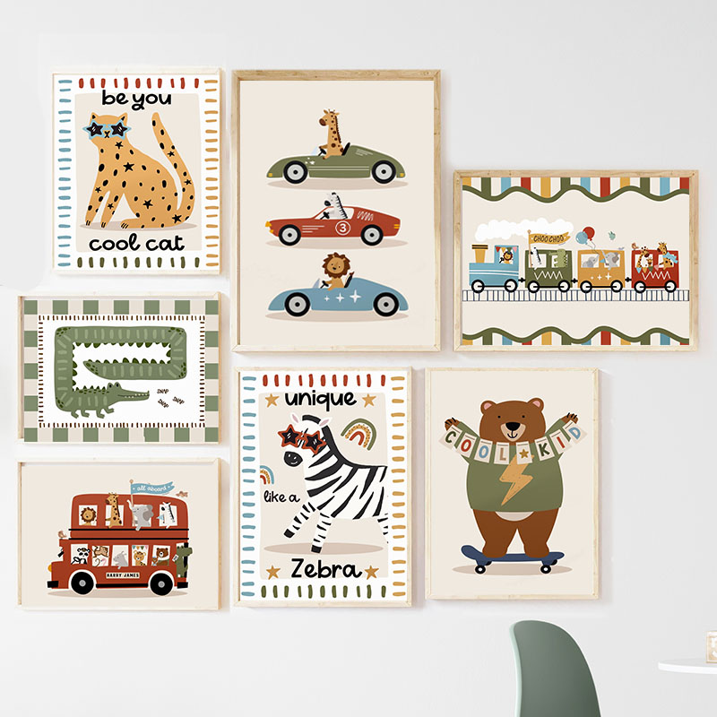 Lukisan Kanvas Seni Dinding Ka - Baby Nursery Posters ulasan dan harga