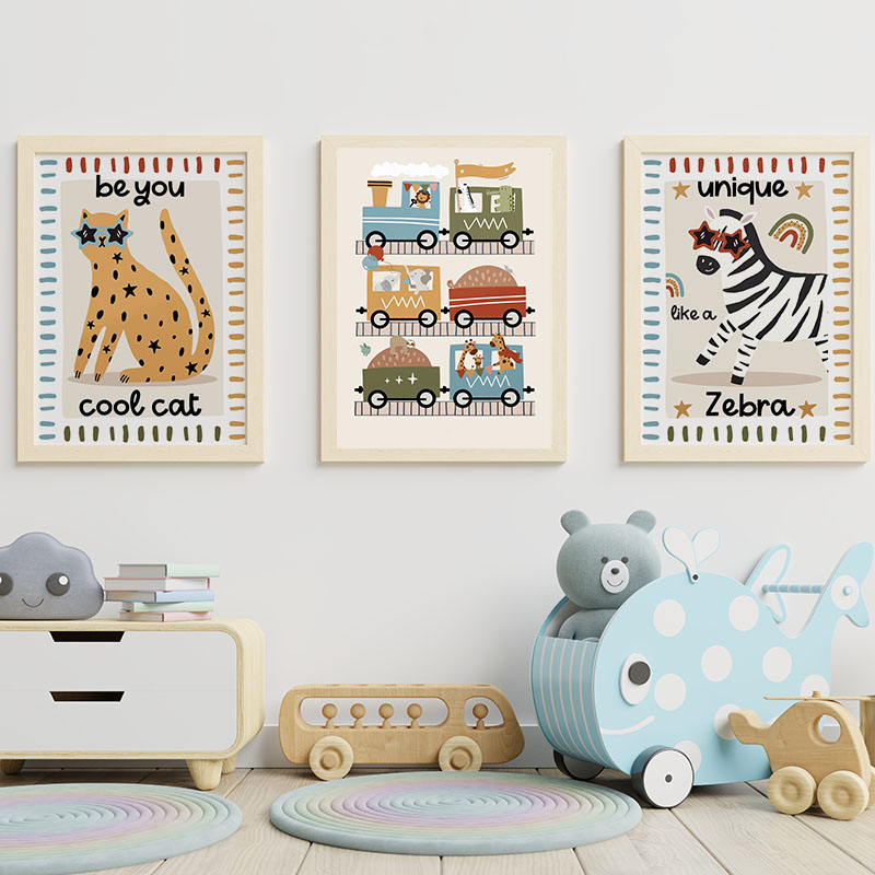 Lukisan Kanvas Seni Dinding Ka - Baby Nursery Posters ulasan dan harga