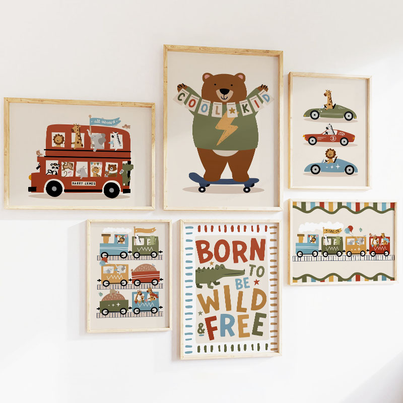 Lukisan Kanvas Seni Dinding Ka - Baby Nursery Posters ulasan dan harga
