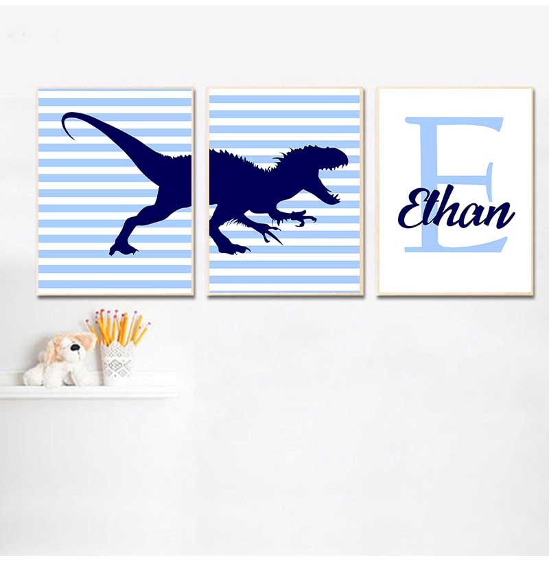 Lukisan Kanvas Seni Poster dan - Baby Name Wall Art ulasan dan harga