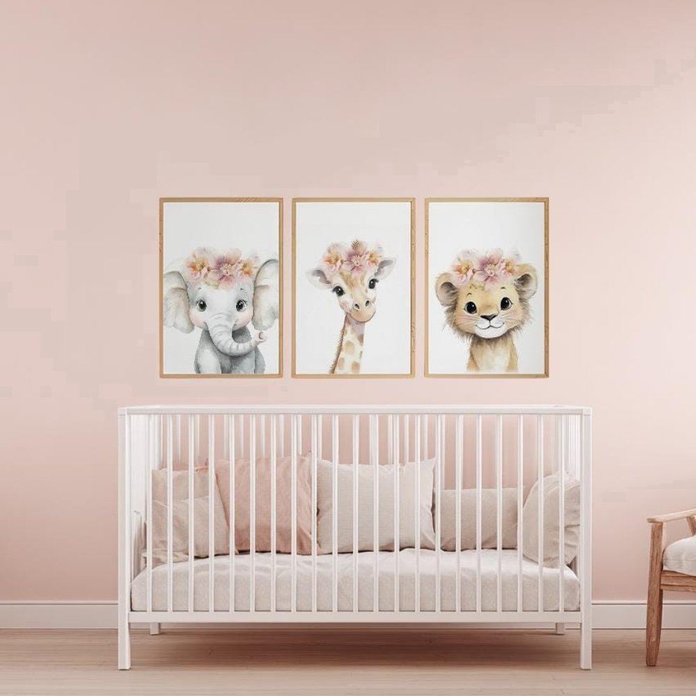 Set Seni Dinding Kamar Bayi Pe - Baby Nursery Sets ulasan dan harga