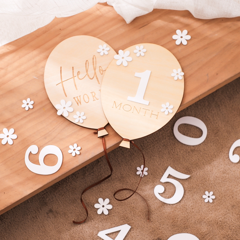 2 buah aksesori fotografi kart - Milestone Card Set ulasan dan harga