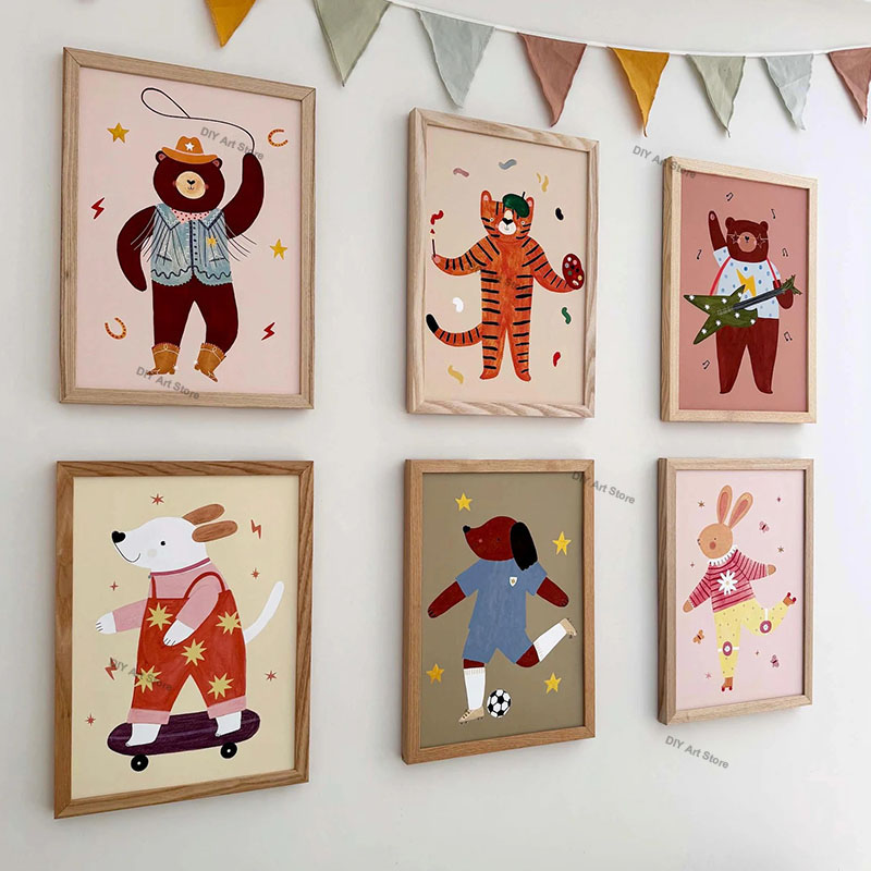Lukisan Kanvas Seni Dinding Ka - Baby Nursery Posters ulasan dan harga