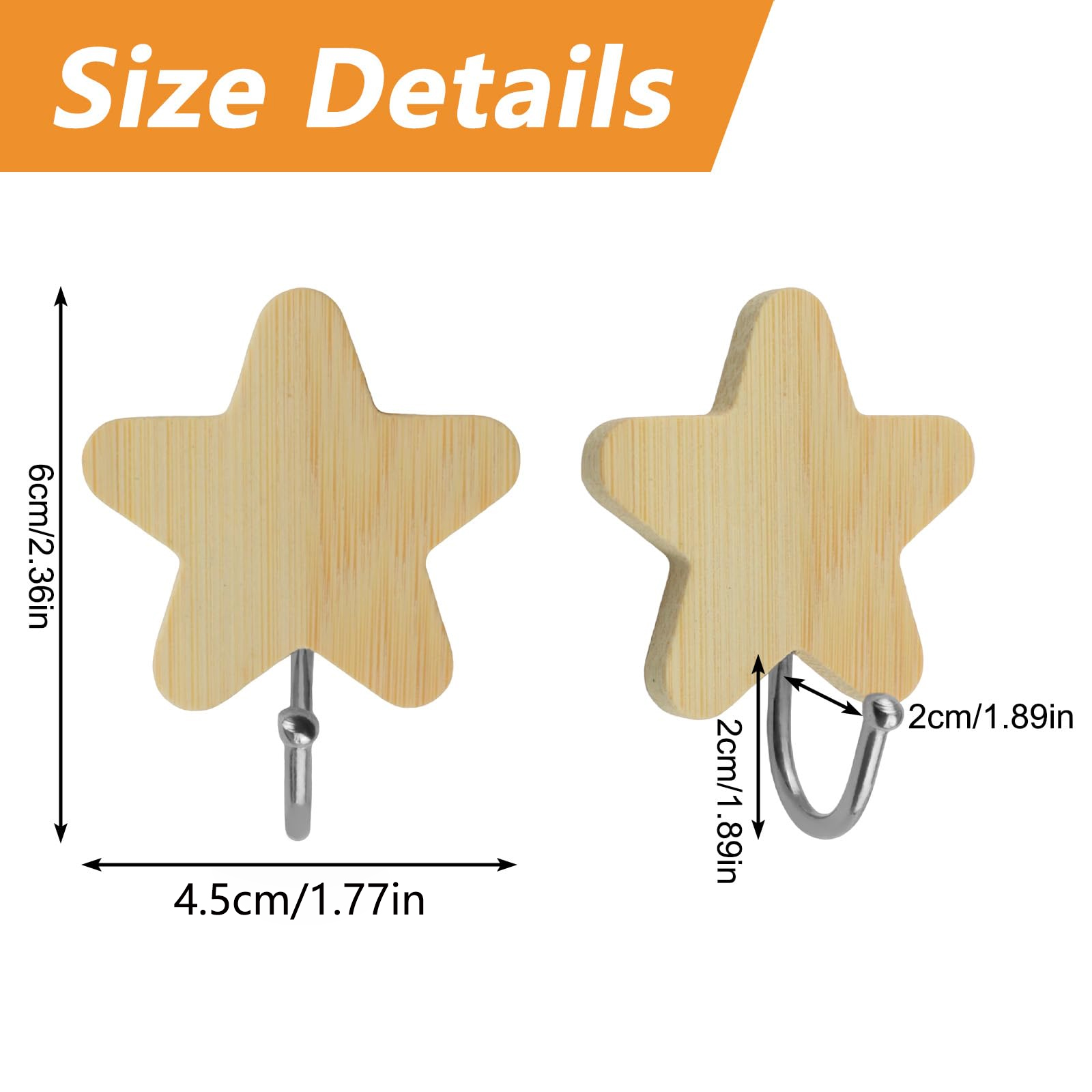Gantungan Dinding Berbentuk Bi - Baby Nursery Hooks ulasan dan harga