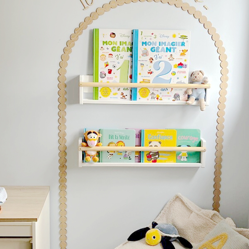 Dekorasi Dinding Lengkung Kayu - Wall Decal Nursery ulasan dan harga