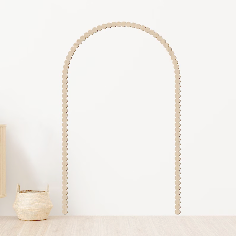 Dekorasi Dinding Lengkung Kayu - Wall Decal Nursery ulasan dan harga