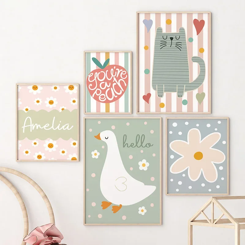 Lukisan Kanvas Seni Dinding Ka - Baby Nursery Posters ulasan dan harga