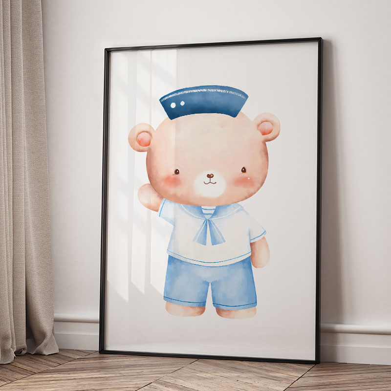 Poster dan Cetakan Kanvas Luki - Baby Nursery Posters ulasan dan harga