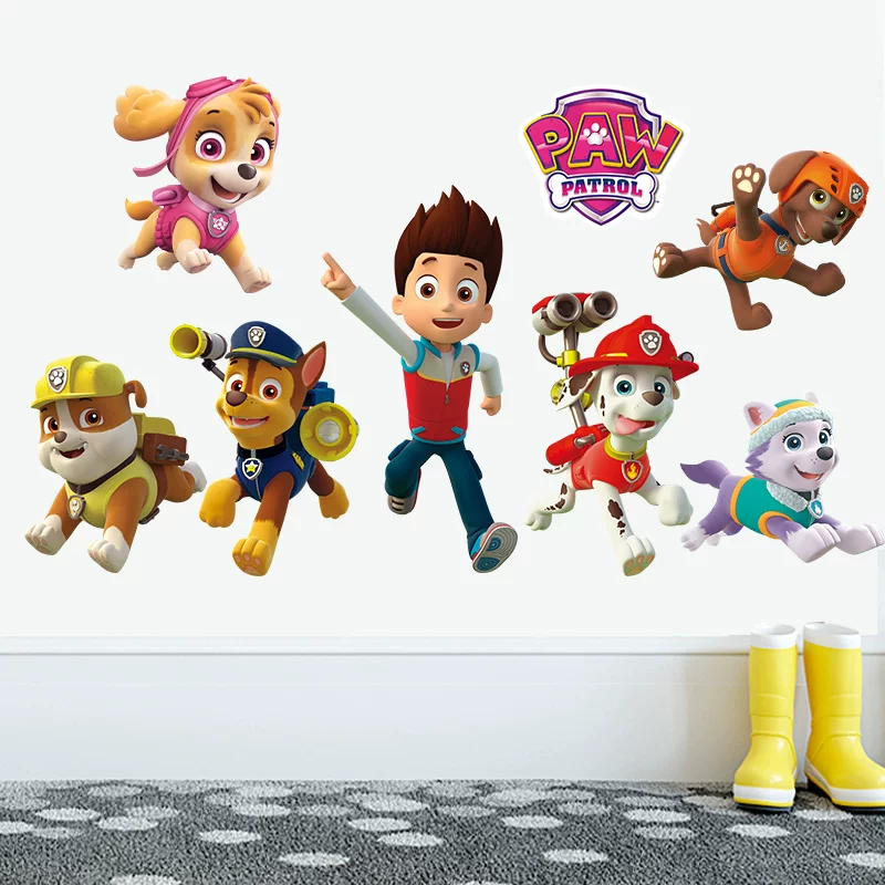 Stiker Dinding Kartun Paw Patr - Wall Decal Nursery ulasan dan harga
