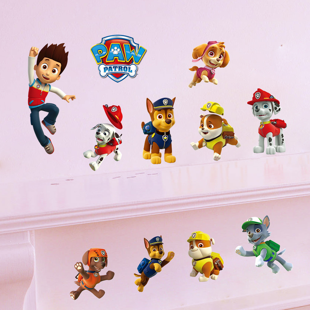 Stiker Dinding Kartun Paw Patr - Wall Decal Nursery ulasan dan harga