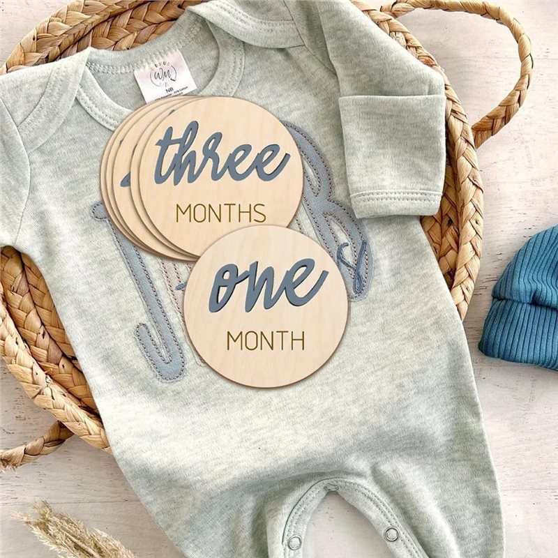 Papan Penanda Pertumbuhan Bayi - Milestone Card Set ulasan dan harga