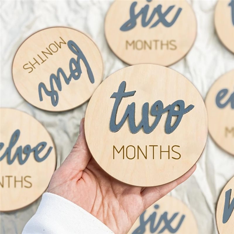 Papan Penanda Pertumbuhan Bayi - Milestone Card Set ulasan dan harga
