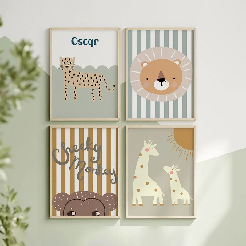 Kartun jerapah macan tutul sin - Baby Nursery Giraffe ulasan dan harga