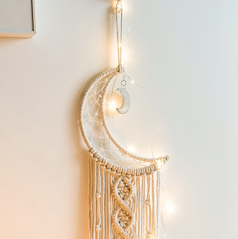 Macrame Dream Catcher Boho dek - Baby Nursery Products ulasan dan harga