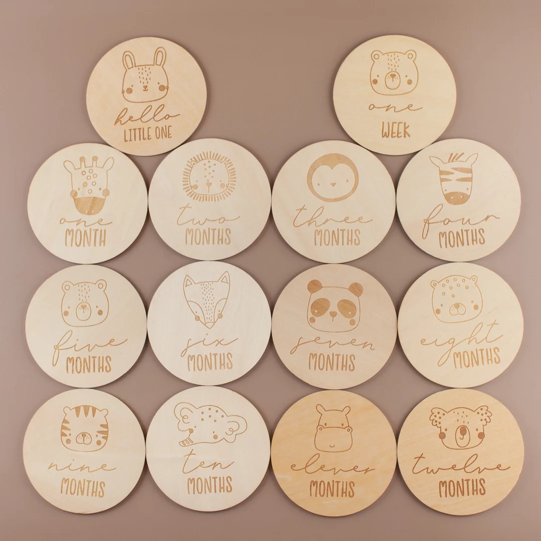 Perlengkapan Fotografi Bayi -  - Milestone Card Set ulasan dan harga