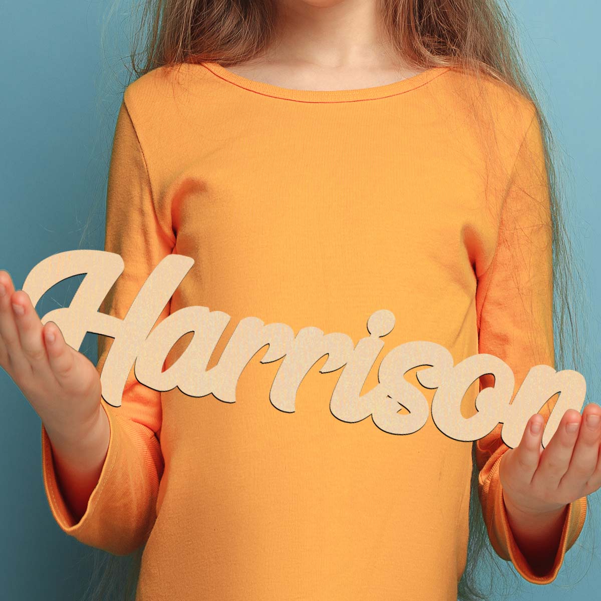 Papan nama kayu solid yang dap - Baby Name Wall Art ulasan dan harga