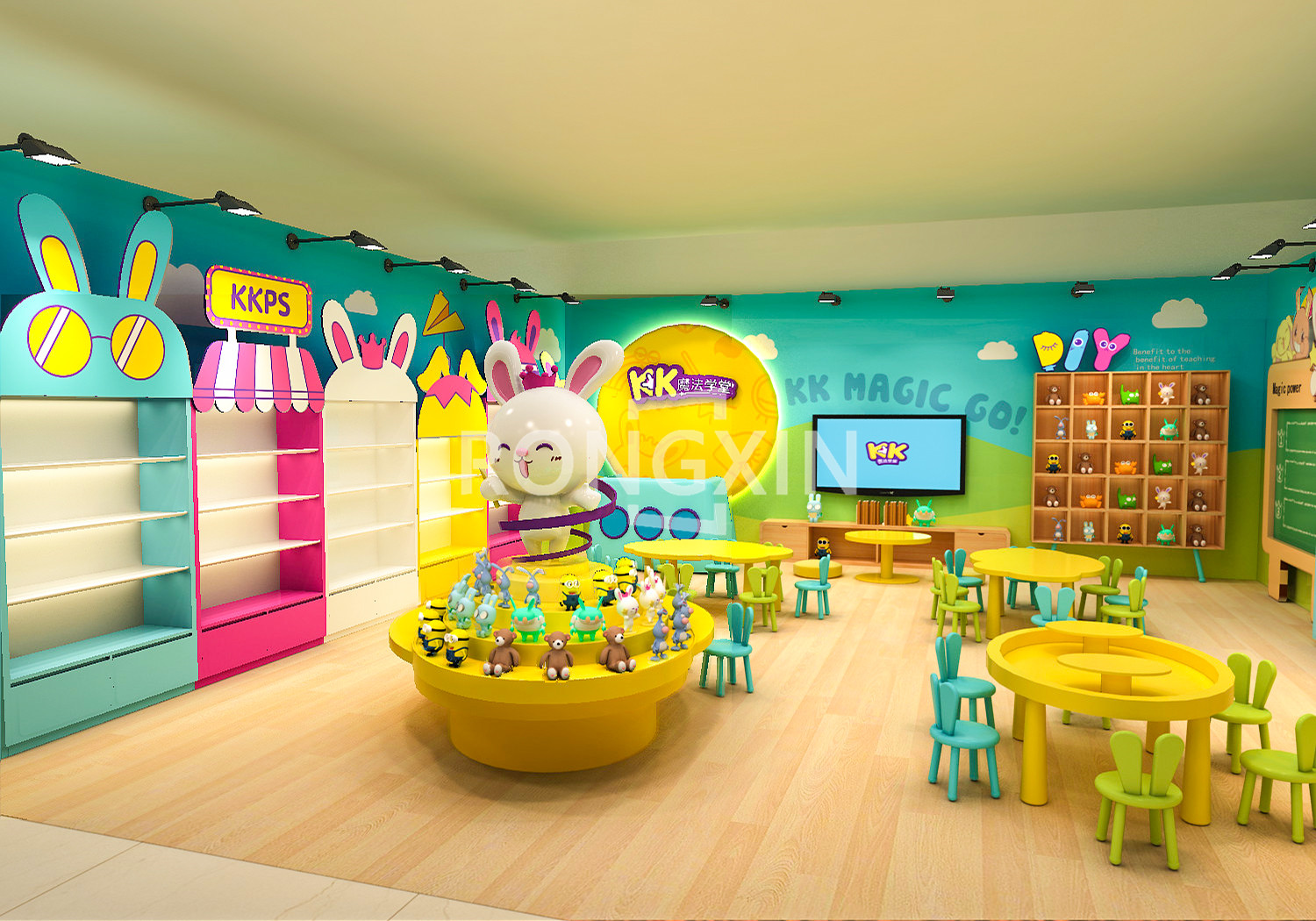 Set Perabotan Kamar Anak Desai - Baby Nursery Floating Shelves ulasan dan harga
