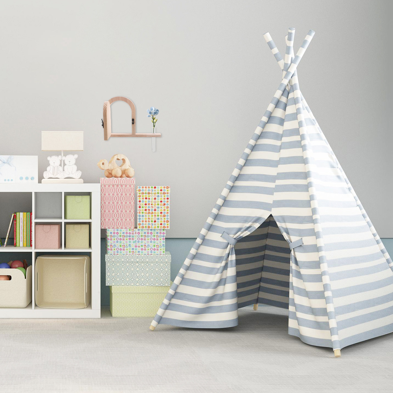 Penutup Stopkontak Kayu Model  - Baby Nursery Vase ulasan dan harga
