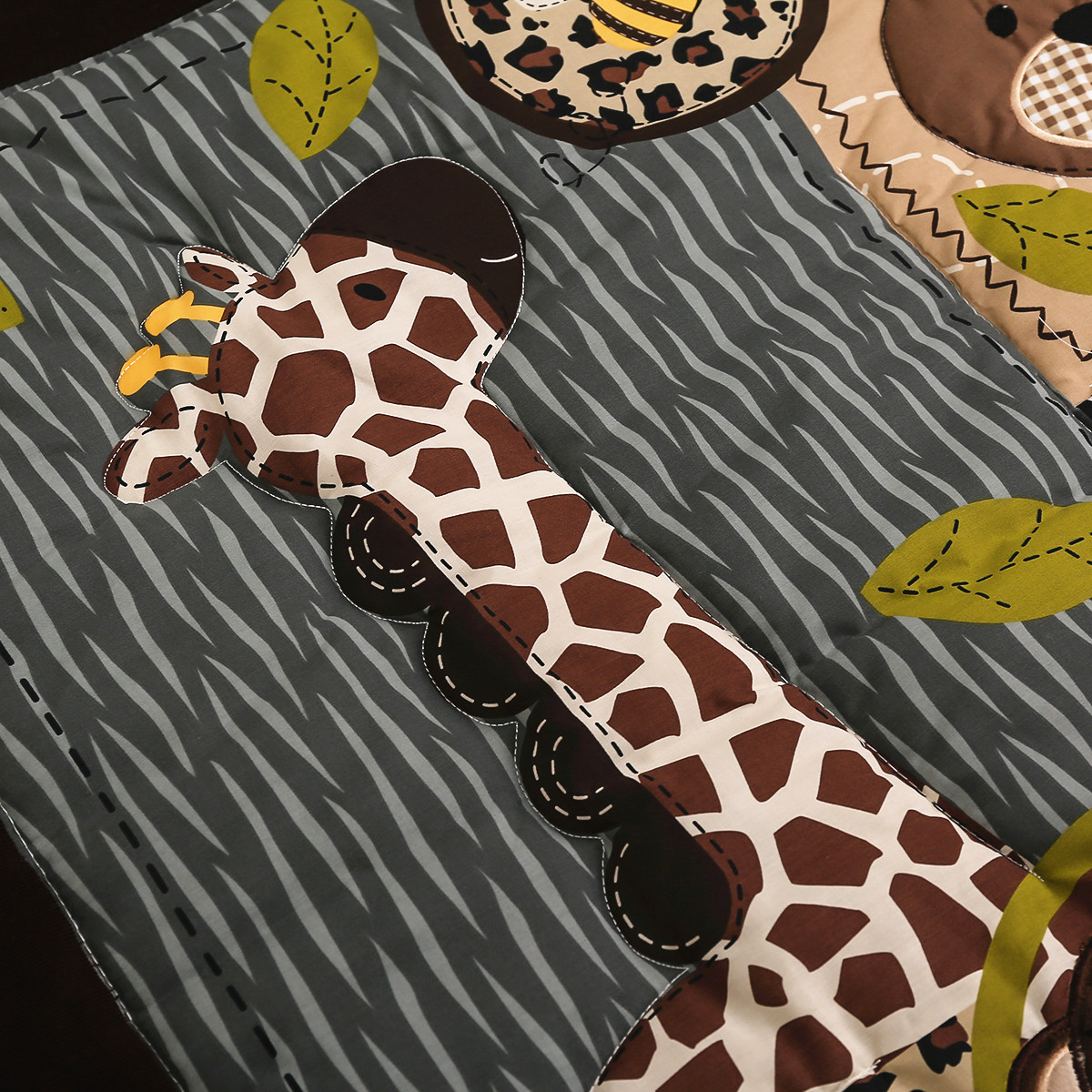 Set Seprai Tempat Tidur Bayi B - Baby Nursery Jungle ulasan dan harga